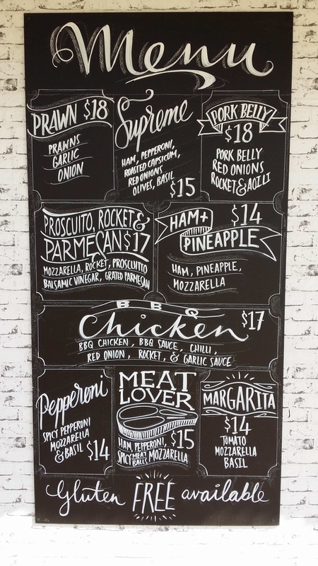 chalk menu adelaide fringe 2015